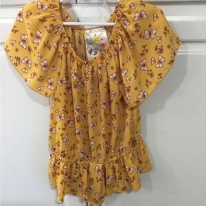 Girls dress top 7/8